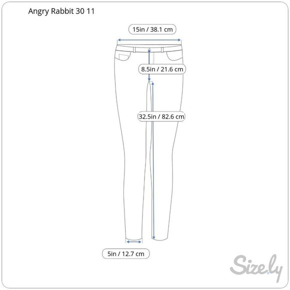Angry Rabbit Womens Size 30/11 Stretch Pockets Distressed Skinny Jeans - Picture 3 of 13